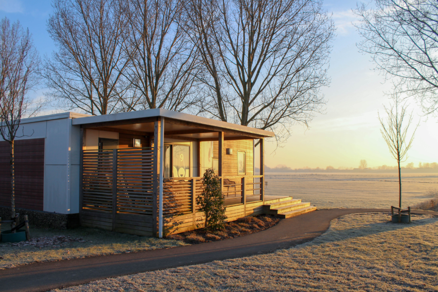Accommodaties voor in de winter bij Eiland van Maurik