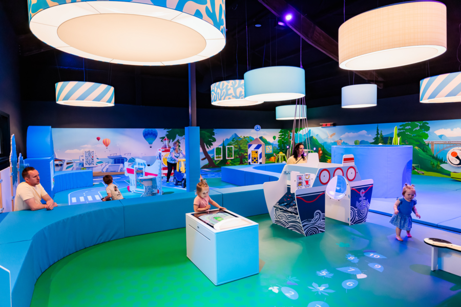 Peuterspeelgedeelte voor de allerkleinten bij Eiland van Maurik