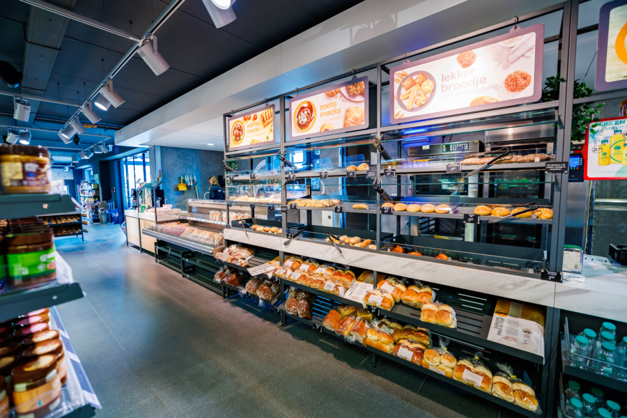 Broodafdeling in de SPAR supermarkt
