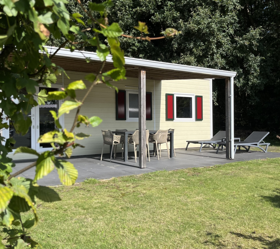 Bergalow 3 de luxe doorkijk