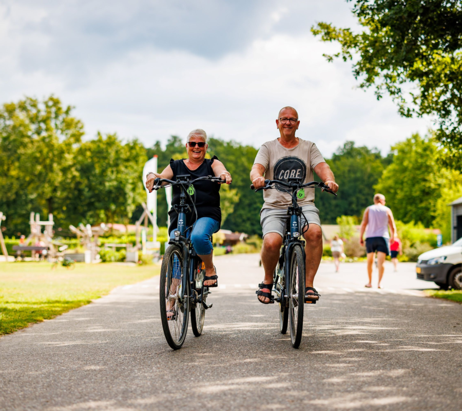 Campingplatz an der holländischen grenze fahrrad